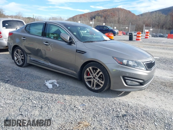 2013 Kia Optima SX with VIN 5XXGR4A68DG172070, listed as a IAAI auction lot 40820289 with 147,124 mi miles and . Bid and sale history available at DreamBid. Image 1.