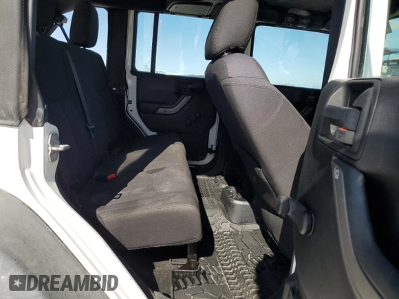 2018 Jeep Wrangler JK Unlimited Sport S with VIN 1C4BJWDG6JL811267, listed as a Copart auction lot 86688384 with 60,882 mi miles and Non Repairable. Bid and sale history available at carsss.com. Image 10.