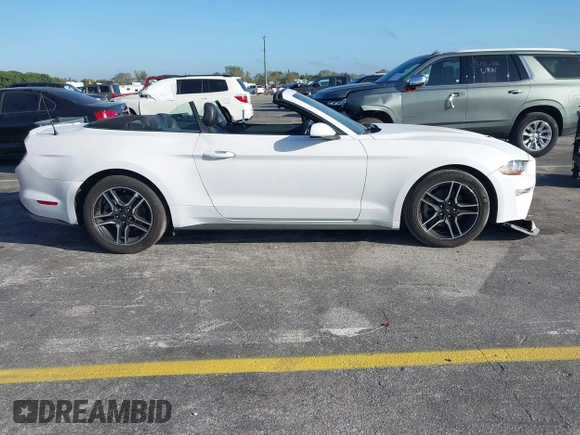 2021 Ford Mustang EcoBoost with VIN 1FATP8UH9M5104301, listed as a IAAI auction lot 41588511 with 95,414 mi miles and . Bid and sale history available at carsss.com. Image 14.