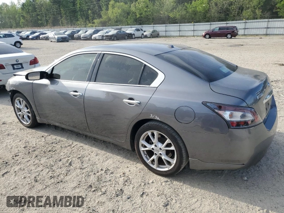 2014 Nissan Maxima S with VIN 1N4AA5APXEC494213, listed as a Copart auction lot 54070865 with 94,155 mi miles and Salvage Title. Bid and sale history available at DreamBid. Image 2.