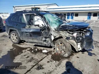 2023 Toyota RAV4 Hybrid XLE with VIN 2T3UWRFV0PW164877, listed as a Copart auction lot 45019255 with 0 mi miles and Salvage Title. Bid and sale history available at carsss.com. Image 4.