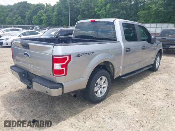 2020 Ford F-150 XL with VIN 1FTEW1CB6LKD64035, listed as a IAAI auction lot 42462331 with 31,073 mi miles and . Bid and sale history available at DreamBid. Image 4.