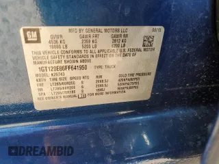 2015 GMC Sierra 2500HD available WiFi Denali with VIN 1GT120E86FF641950, listed as a Copart auction lot 42442845 with 151,113 mi miles and Salvage Title. Bid and sale history available at carsss.com. Image 15.