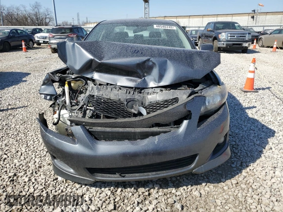 2010 Toyota Corolla with VIN 2T1BU4EE9AC450438, listed as a Copart auction lot 48540745 with 231,714 mi miles and Salvage title. Bid and sale history available at DreamBid. Image 5.
