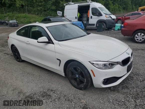 2015 BMW 4 Series 428i xDrive z VIN WBA3N9C59FK246615, wystawiony jako Copart lot #58202885 z przebiegiem 98 570 mil mil oraz Szkoda całkowita • Salvage title. Historia ofert i sprzedaży dostępna na DreamBid. Obrazek 4.