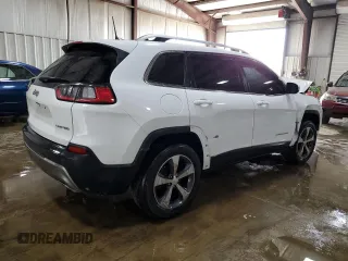 2019 Jeep Cherokee Limited with VIN 1C4PJMDX1KD441190, listed as a Copart auction lot 53038705 with Not Provided miles and Salvage Title. Bid and sale history available at DreamBid. Image 3.