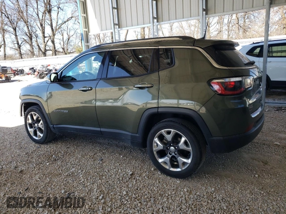 2018 Jeep Compass Limited with VIN 3C4NJCCB1JT406861, listed as a Copart auction lot 48537535 with 132,091 mi miles and Salvage Title. Bid and sale history available at carsss.com. Image 2.