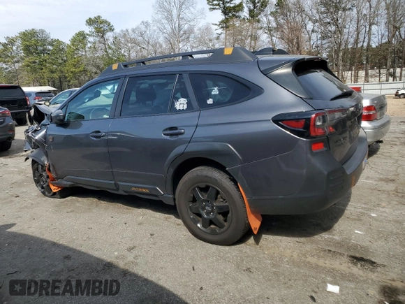 2022 Subaru Outback Wilderness with VIN 4S4BTGUDXN3242155, listed as a Copart auction lot 47000645 with 44,622 mi miles and Salvage Title. Bid and sale history available at DreamBid. Image 2.