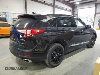 2024 Acura RDX Technology with VIN 5J8TC2H50RL020343, listed as a Copart auction lot 55352415 with 8,666 mi miles and Salvage title. Bid and sale history available at DreamBid. Image 3.