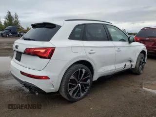 2023 Audi SQ5 Prestige with VIN WA1C4AFY9P2014945, listed as a Copart auction lot 69437214 with 22,853 mi miles and Clean Title. Bid and sale history available at DreamBid. Image 3.