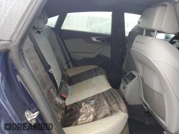 2023 Audi A5 Sportback S line Premium z VIN WAUDACF54PA049206, wystawiony jako Copart lot #74617084 z przebiegiem Nie podano mil oraz Nie do naprawy • Non repairable. Historia ofert i sprzedaży dostępna na DreamBid. Obrazek 10.