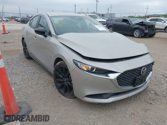 2025 Mazda 3 S Select Sport with VIN JM1BPABM5S1762571, listed as a IAAI auction lot 42186857 with 12,189 mi miles and . Bid and sale history available at DreamBid. Image 1.