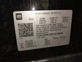 2024 GMC Acadia AWD Denali z VIN 1GKENRKS8RJ170659, wystawiony jako IAAI lot #41617698 z przebiegiem 14 137 mil mil oraz . Historia ofert i sprzedaży dostępna na DreamBid. Obrazek 9.