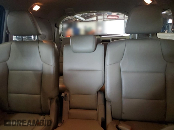 2011 Honda Odyssey Touring Elite with VIN 5FNRL5H90BB083092, listed as a Copart auction lot 54178785 with 135,765 mi miles and Salvage Title. Bid and sale history available at DreamBid. Image 10.