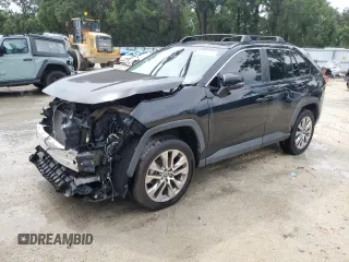2021 Toyota RAV4 XLE Premium with VIN 2T3C1RFV2MC125201, listed as a Copart auction lot 58060915 with 73,545 mi miles and Salvage title. Bid and sale history available at DreamBid. Image 1.