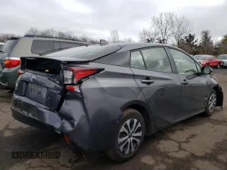 2021 Toyota Prius LE with VIN JTDL9MFU4M3026237, listed as a Copart auction lot 49271085 with 42,419 mi miles and Salvage title. Bid and sale history available at DreamBid. Image 3.