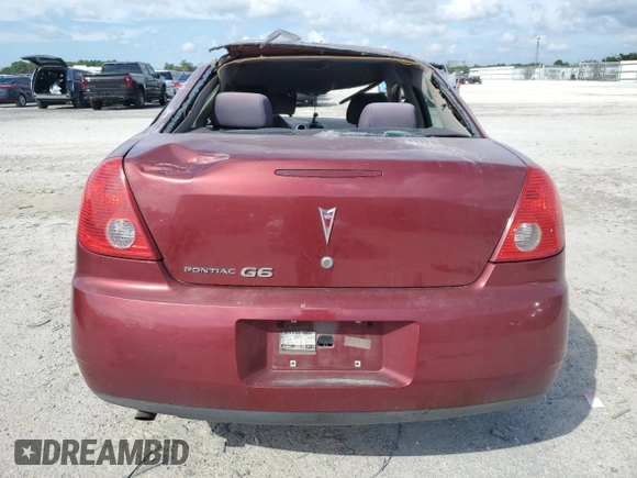 2008 Pontiac G6 1SV Value Leader z VIN 1G2ZF57B184197408, wystawiony jako Copart lot #74639754 z przebiegiem Nie podano mil oraz Szkody całkowita. Historia ofert i sprzedaży dostępna na DreamBid. Obrazek 6.
