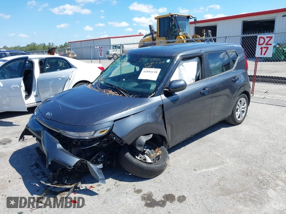2021 Kia Soul S with VIN KNDJ23AU5M7792614, listed as a IAAI auction lot 41894118 with 27,117 mi miles and . Bid and sale history available at DreamBid. Image 17.