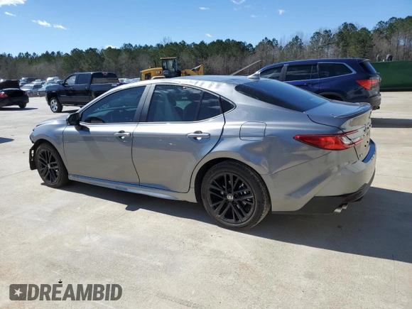 2025 Toyota Camry LE with VIN 4T1DAACK0SU580682, listed as a Copart auction lot 47941475 with 1,438 mi miles and Salvage Title. Bid and sale history available at carsss.com. Image 2.