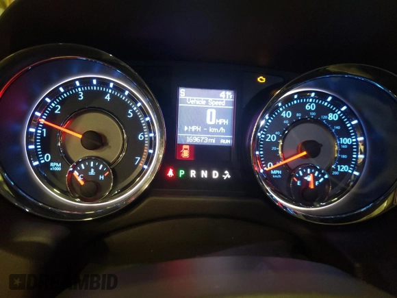 2013 Chrysler Town & Country Touring with VIN 2C4RC1BG9DR696948, listed as a Copart auction lot 53795575 with 169,673 mi miles and Salvage Title. Bid and sale history available at DreamBid. Image 9.