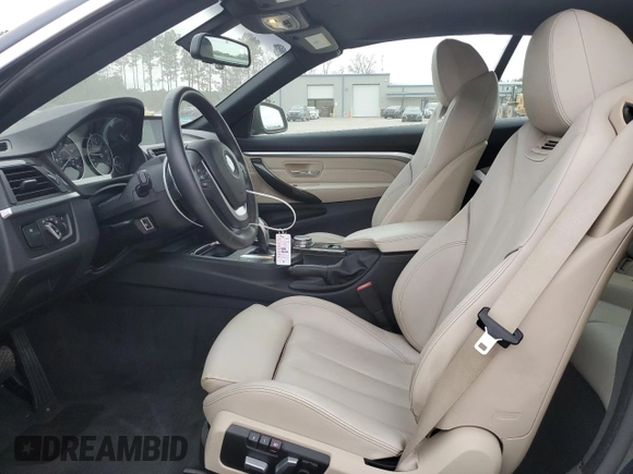 2016 BMW 4 Series 428i xDrive with VIN WBA3T1C55GP821711, listed as a Copart auction lot 44401385 with 54,833 mi miles and Salvage title. Bid and sale history available at DreamBid. Image 7.
