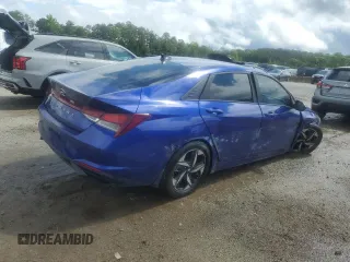 2023 Hyundai Elantra SEL with VIN KMHLS4AG3PU416391, listed as a Copart auction lot 56625415 with 53,652 mi miles and Clean title. Bid and sale history available at DreamBid. Image 3.