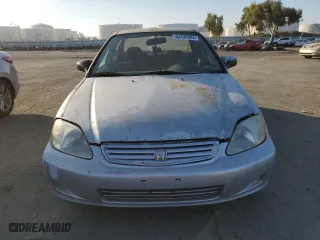 2000 Honda Civic VP with VIN 2HGEJ6612YH563761, listed as a Copart auction lot 83430994 with 170,515 mi miles and Salvage Title. Bid and sale history available at carsss.com. Image 5.
