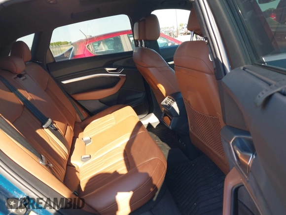 2019 Audi e-tron Prestige with VIN WA1VABGE0KB009718, listed as a IAAI auction lot 42336983 with 54,871 mi miles and . Bid and sale history available at DreamBid. Image 8.