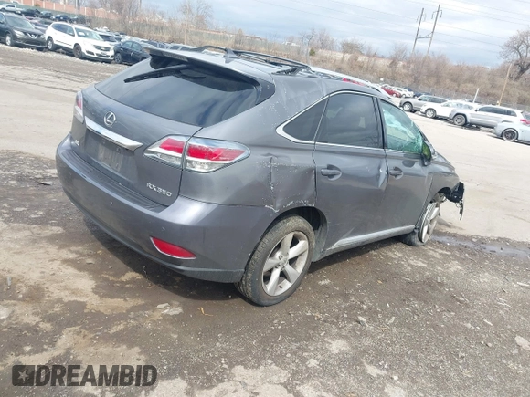 2013 Lexus RX 350 with VIN 2T2BK1BA6DC220815, listed as a IAAI auction lot 41796656 with 121,127 mi miles. Bid and sale history available at carsss.com. Image 4.