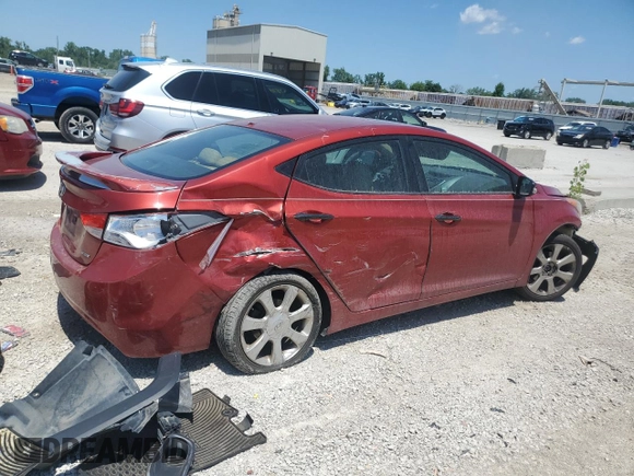 2011 Hyundai Elantra GLS с VIN KMHDH4AE1BU133689, выставлен на аукционе Copart как лот 61598045 с пробегом 144 215 миль миль и Списание • Salvage title. История ставок и продаж доступна на DreamBid. Изображение 3.