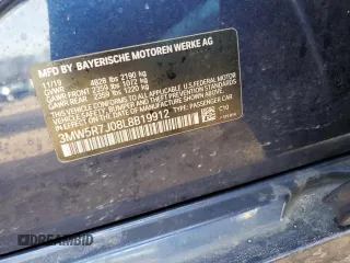 2020 BMW 3 Series 330i xDrive with VIN 3MW5R7J08L8B19912, listed as a Copart auction lot 42460805 with 29,521 mi miles and Salvage Title. Bid and sale history available at carsss.com. Image 12.