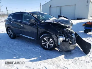 2020 Nissan Murano S with VIN 5N1AZ2AS4LN167339, listed as a Copart auction lot 45813445 with Not Provided miles and Salvage Title. Bid and sale history available at DreamBid. Image 4.
