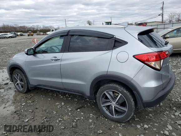 2022 Honda HR-V EX with VIN 3CZRU6H56NM747972, listed as a Copart auction lot 47858685 with 28,402 mi miles and Salvage Title. Bid and sale history available at carsss.com. Image 2.