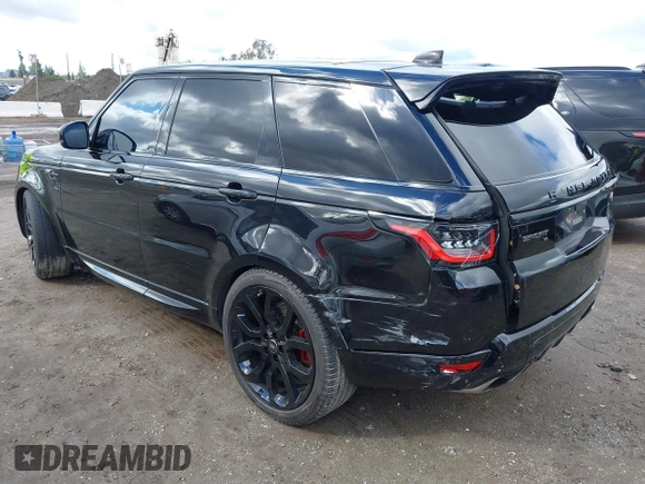 2020 Land Rover Range Rover Sport HSE with VIN SALWR2SU5LA738654, listed as a IAAI auction lot 41735607 with 22,423 mi miles and . Bid and sale history available at DreamBid. Image 3.