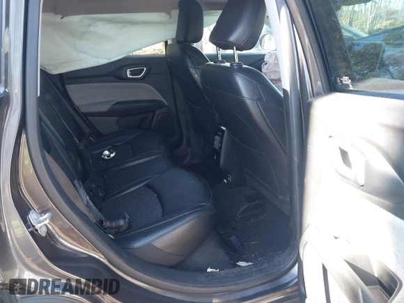 2022 Jeep Compass Latitude with VIN 3C4NJDBB8NT124794, listed as a IAAI auction lot 41817343 with 55,166 mi miles and . Bid and sale history available at DreamBid. Image 8.