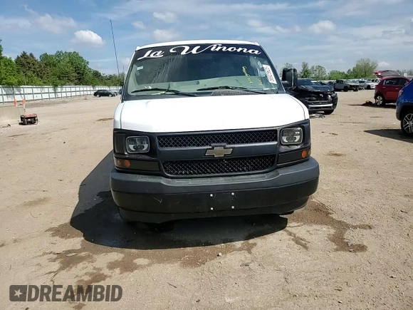 2017 Chevrolet Express Cargo с VIN 1GCZGHFG4H1307974, выставлен на аукционе Copart как лот 56925625 с пробегом 146 424 миль миль и Списание • Salvage title. История ставок и продаж доступна на DreamBid. Изображение 14.