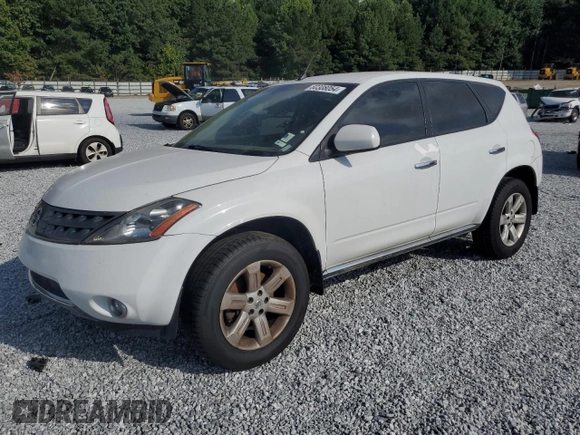 2006 Nissan Murano S with VIN JN8AZ08T06W428802, listed as a Copart auction lot 49888225 with 83,468 mi miles and Non Repairable. Bid and sale history available at carsss.com. Image 1.