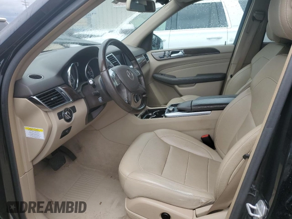 2013 Mercedes-Benz M 350 with VIN 4JGDA5JB6DA232335, listed as a Copart auction lot 51833395 with Not Provided miles and Salvage Title. Bid and sale history available at DreamBid. Image 7.