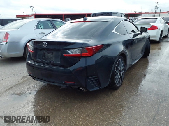 2017 Lexus RC 350 z VIN JTHHE5BC8H5017554, wystawiony jako IAAI lot #42140490 z przebiegiem 96 708 mil mil oraz . Historia ofert i sprzedaży dostępna na DreamBid. Obrazek 4.