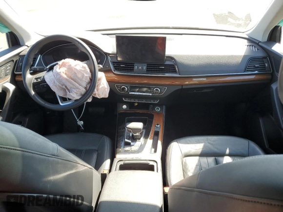 2022 Audi Q5 S line Premium Plus with VIN WA1EABFY2N2067880, listed as a Copart auction lot 53559415 with Not provided miles and Salvage title. Bid and sale history available at DreamBid. Image 8.