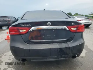 2017 Nissan Maxima SL with VIN 1N4AA6AP9HC431095, listed as a Copart auction lot 60036375 with 244,639 mi miles and Salvage title. Bid and sale history available at DreamBid. Image 6.