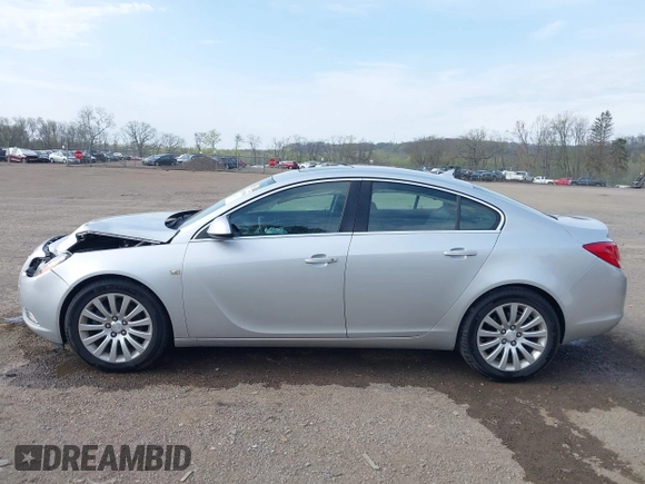 2011 Buick Regal CXL Turbo TO2 with VIN W04GW5EV4B1139540, listed as a IAAI auction lot 42079596 with 75,818 mi miles and . Bid and sale history available at DreamBid. Image 14.