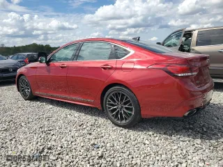 2020 Genesis G80 3.8L with VIN KMTFN4JE2LU329455, listed as a Copart auction lot 69425914 with 36,838 mi miles and Salvage Title. Bid and sale history available at carsss.com. Image 2.