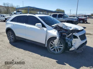 2023 Cadillac XT4 FWD Sport with VIN 1GYFZER44PF158670, listed as a Copart auction lot 46634135 with 22,393 mi miles and Salvage Title. Bid and sale history available at carsss.com. Image 4.