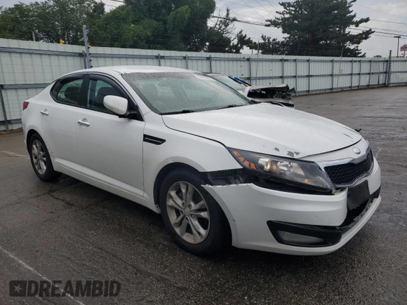2013 Kia Optima EX with VIN 5XXGN4A7XDG205946, listed as a Copart auction lot 64239325 with 166,178 mi miles and Salvage title. Bid and sale history available at DreamBid. Image 4.