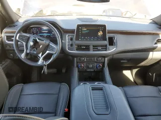 2023 Chevrolet Suburban Premier with VIN 1GNSCFKD7PR183199, listed as a Copart auction lot 68124113 with 23,971 mi miles and . Bid and sale history available at DreamBid. Image 8.
