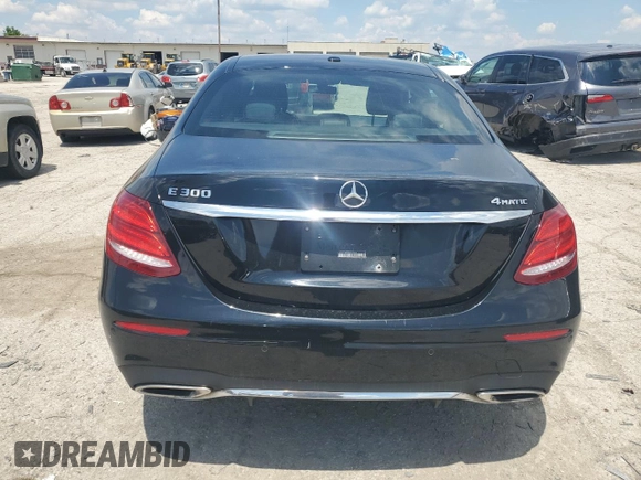2017 Mercedes-Benz E 300 Luxury with VIN WDDZF4KB7HA017434, listed as a Copart auction lot 58845495 with 73,971 mi miles and Salvage title. Bid and sale history available at DreamBid. Image 6.
