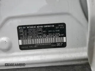 2019 Mitsubishi Outlander ES z VIN JA4AP3AU9KU004394, wystawiony jako Copart lot #58581695 z przebiegiem 52 561 mil mil oraz Czysty tytuł • Clean title. Historia ofert i sprzedaży dostępna na DreamBid. Obrazek 13.