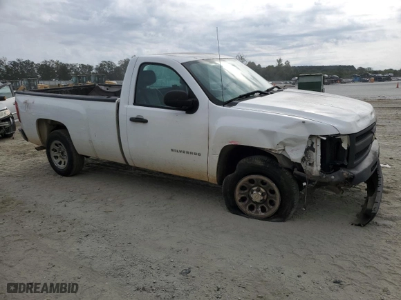 2011 Chevrolet Silverado 1500 Work Truck with VIN 1GCNCPEX0BZ351923, listed as a Copart auction lot 71249514 with 190,945 mi miles and Salvage Title. Bid and sale history available at carsss.com. Image 4.