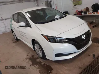 2023 Nissan LEAF S with VIN 1N4AZ1BVXPC550720, listed as a IAAI auction lot 41014406 with 12,720 mi miles and . Bid and sale history available at DreamBid. Image 1.